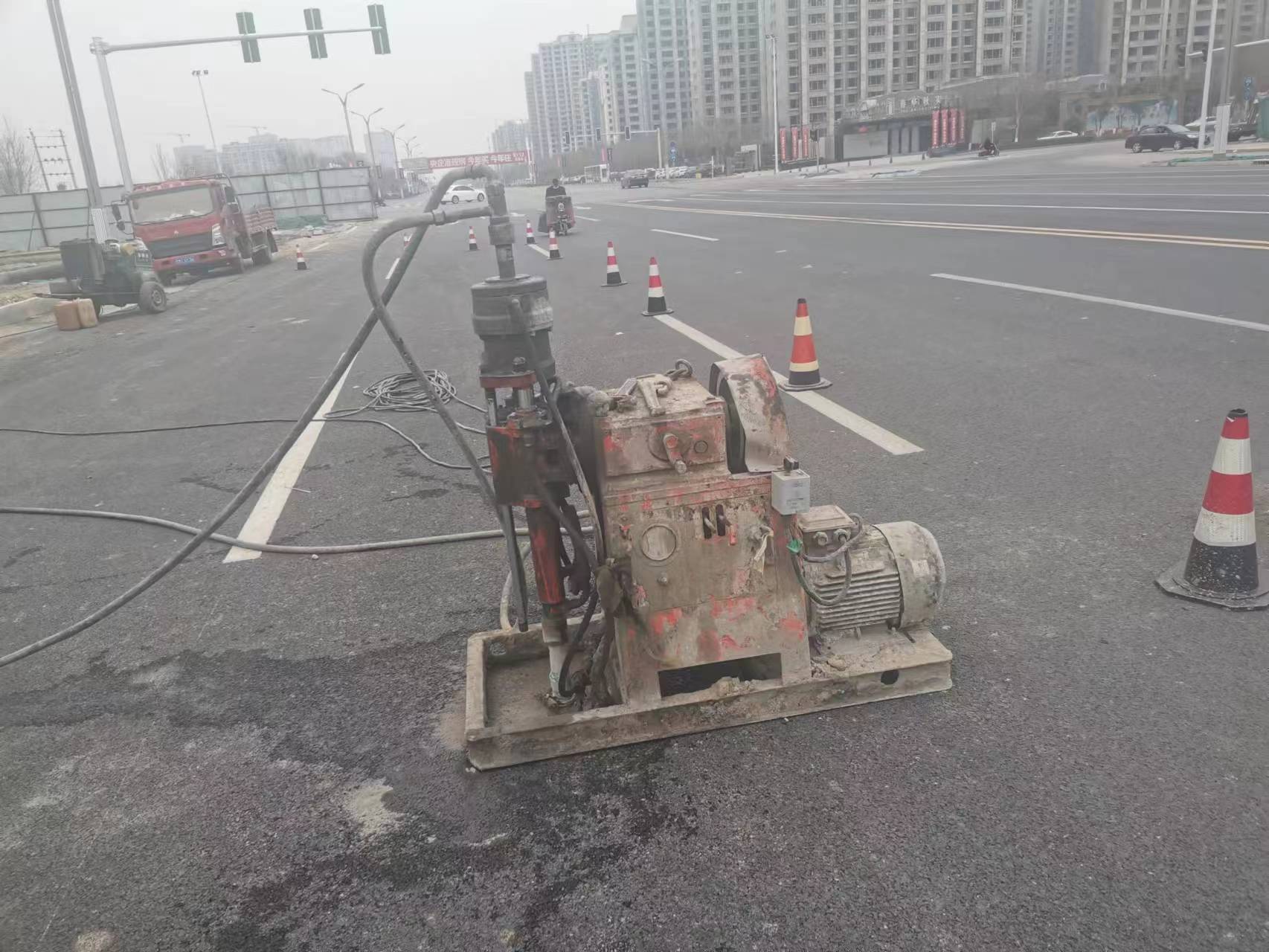 新乐路基注浆